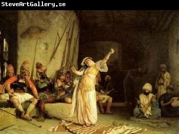 unknow artist Arab or Arabic people and life. Orientalism oil paintings  239